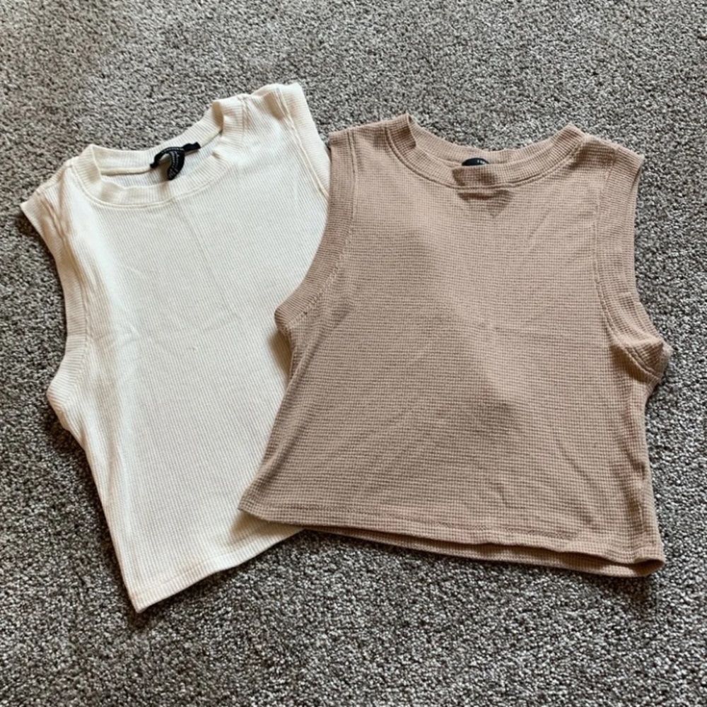 Bundled Comfy Waffle Tanks